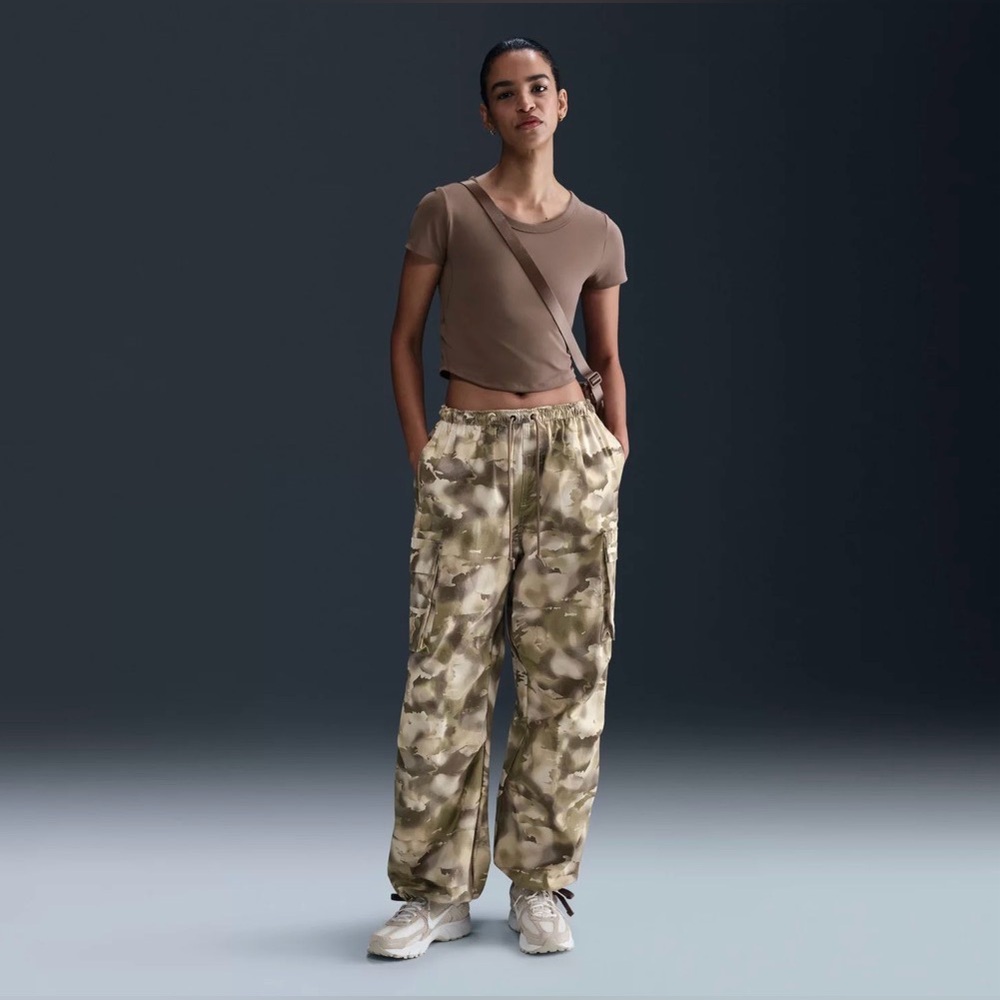 Nike Camouflage Wide Leg Pants